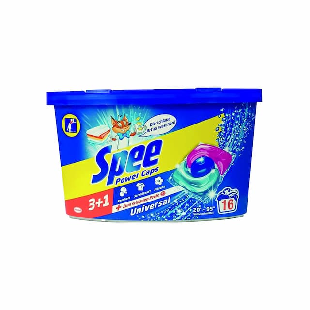 SPEE Kapsułki 16 prań Universal Power Caps 3in1