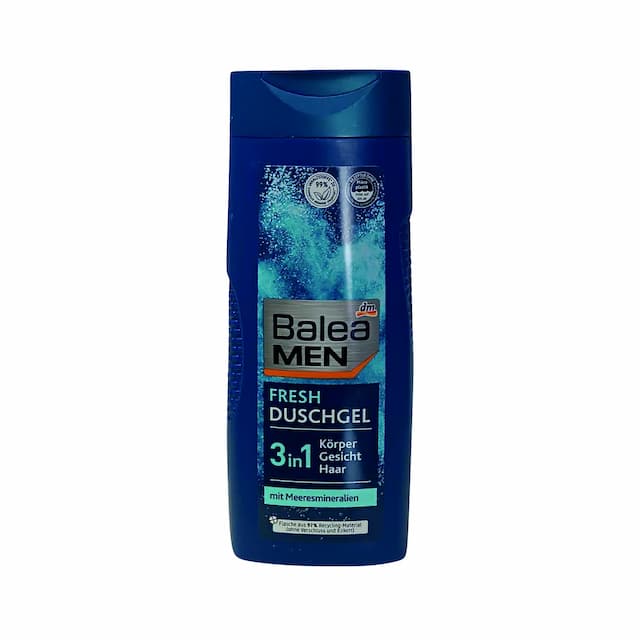 BALEA Żel pod prysznic 300ml Fresh 3in1 MEN