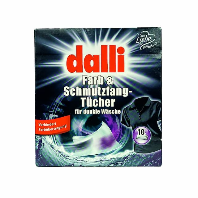 DALLI Chusteczki do czerni 10 sztuk